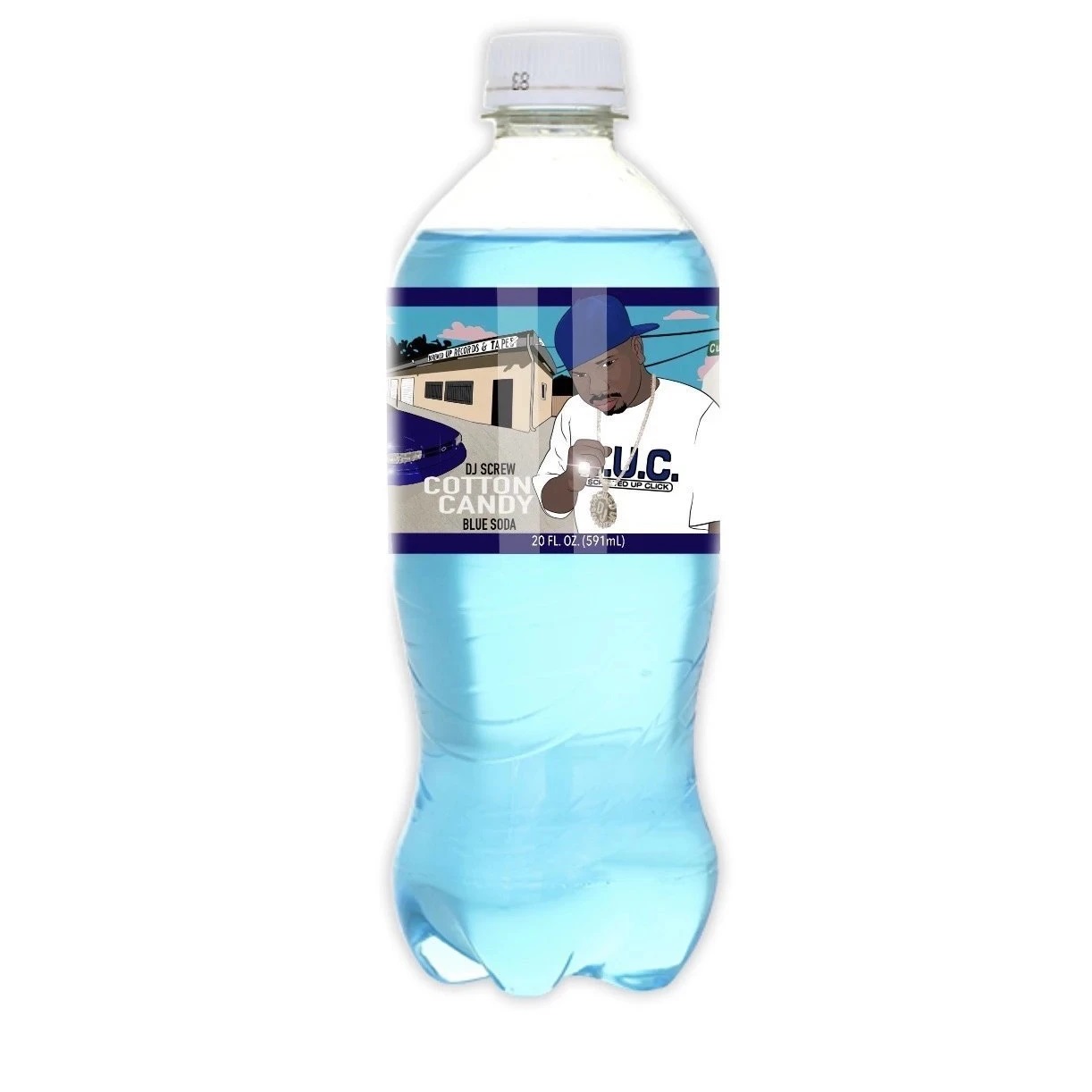 Exotic Pop DJ Screw Cotton Candy Blue Soda