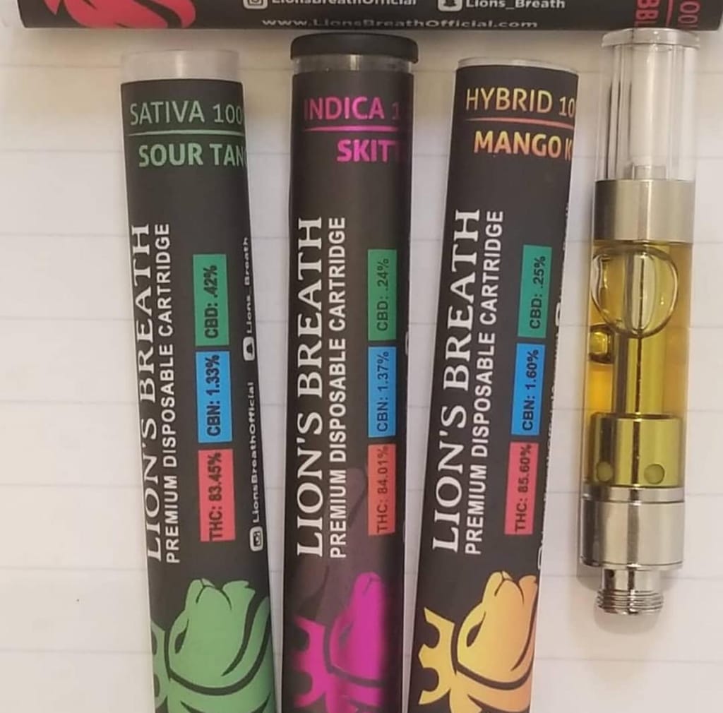 Lions Breath Carts 10 carts