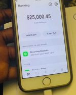 Cashapp with 25k balance