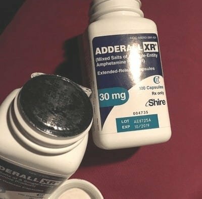 100 pills adderall 30mg