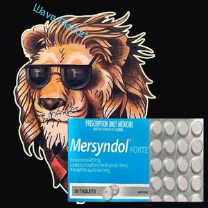 mersyndol forte codeine 30mg 20 tabs blister