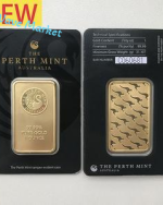 10 perth mint 1 oz gold black 230 usd for ten bars