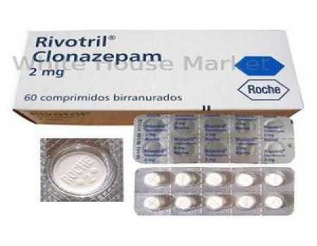 Rivotril Roche / Klnopin (Clonazepam 2mg) x 180 pills | USA-USA