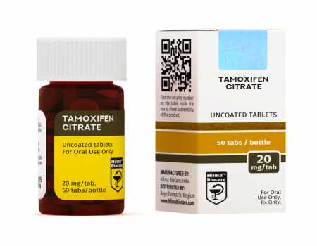 Tamoxifen Citrate / Nolvadex 20mg/tab 50tab Hilma Biocare