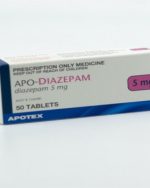 50x 5mg Valium Apotex Apo Diazepam