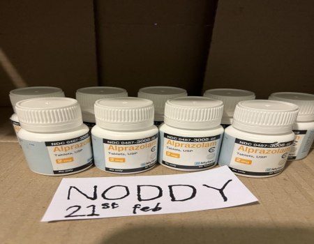 Xanax Alprazalam bots 5mg mylans ( round shape ) FULL BOTLE