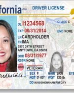 HQ California FAKE ID SCAN (FRONT AND BACK SCAN)