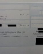 x2 Rezepte - Alprazolam,Diazepam, Tilidin etc....