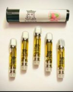 Kingpen Vape Thc Distillate Flavour Mimosa and Skittles 1 x 1g Cart US to US