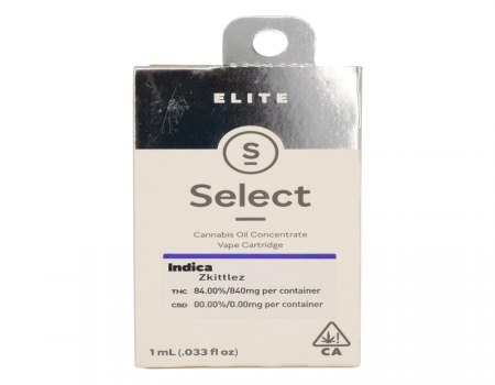 Select Elite THC 1G Cart