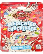 Medicated Chocolate Bites 600MG THC Bag