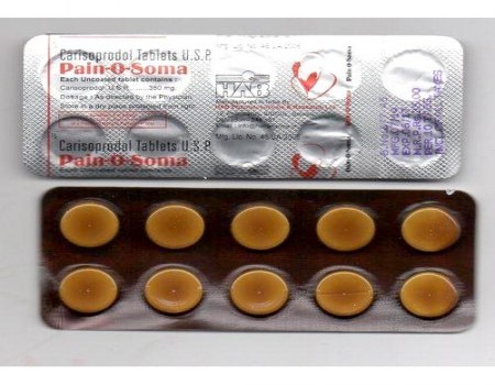 10 pills x Soma 350mg Carisoprodol US to US
