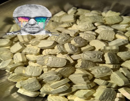 XTC - x5 - 1.000x - 250MG NETTO - NEW PRESS: TEKASHI 69 YELLOW DUTCH PRESSED ** FINALLY BACK STOCK