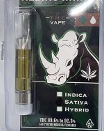 10 NJ DEVIL OR ALBINO RHINO FULL GRAM THC VAPE CARTS