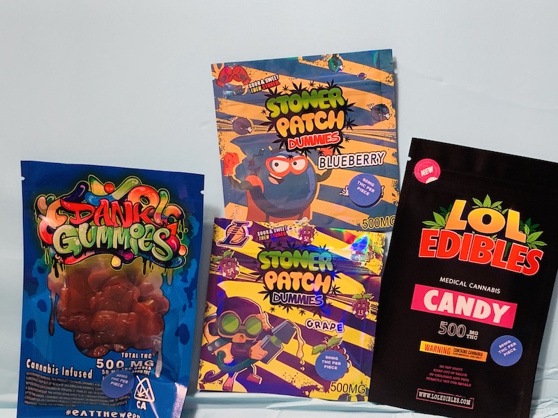 40 PACKAGE OF 500mg THC EDIBLES