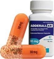 Adderall 30mg (IR & XR Real Pharmacy Grade) 100 Pills