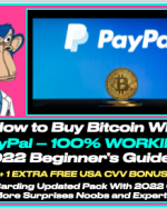Buying Bitcoin with Hacked PayPal (Beginner’s Guide) 2025Updated + 1 USA CC EXTRA FREE + Mega Cardi