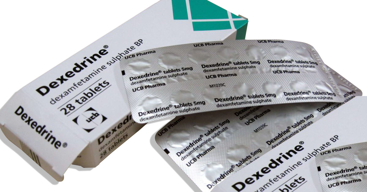 dexedrine 5mg 28 tablets $35