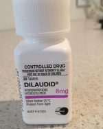 25x Hydromorphone / Dilaudid 8mg pharmacy pills