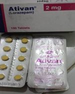 Lorazepam Ativan 2mg blisters