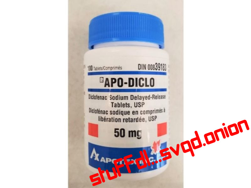 APOTEX – DICLOFENAC 50 (ANTI-INFLAMMATORY) - 100 TABLETS