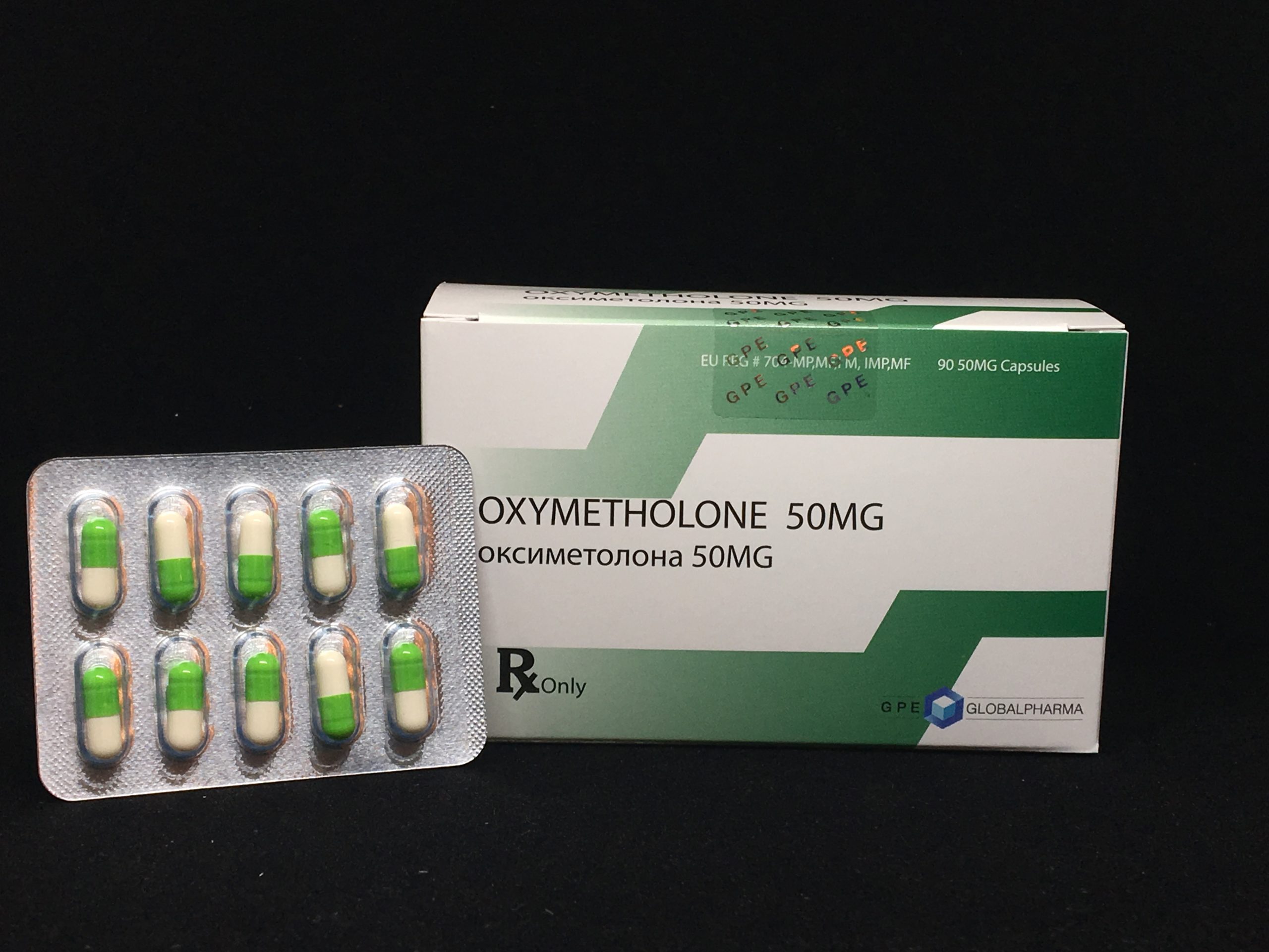 GLOBAL PHARMA – ANADROL 50MG - 90 pills