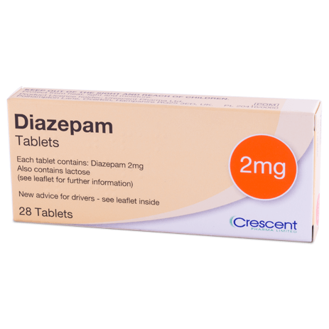 Diazepam 2mg - 60 Pills