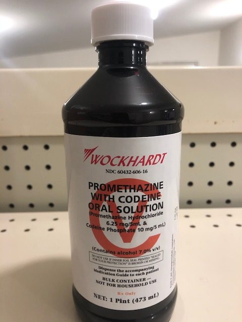 Buy Wockhardt 16 oz Promethazine and Codeine syrup 473ml Bottle
