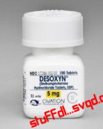 DESOXYN (methamphetamine hcl) 5mg x 100pills