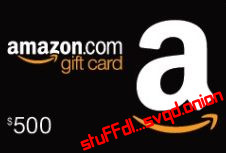 Carded Amazon gift card 500$