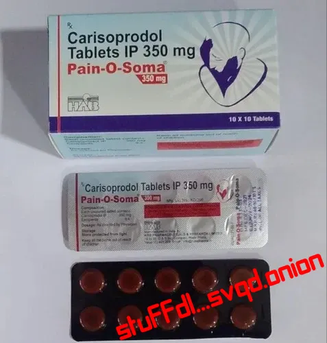 Soma 350mg (carisoprodol) x 100 pills pack