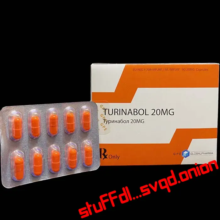 GLOBAL PHARMA – TURINABOL 20MG - 90 CAPSULES