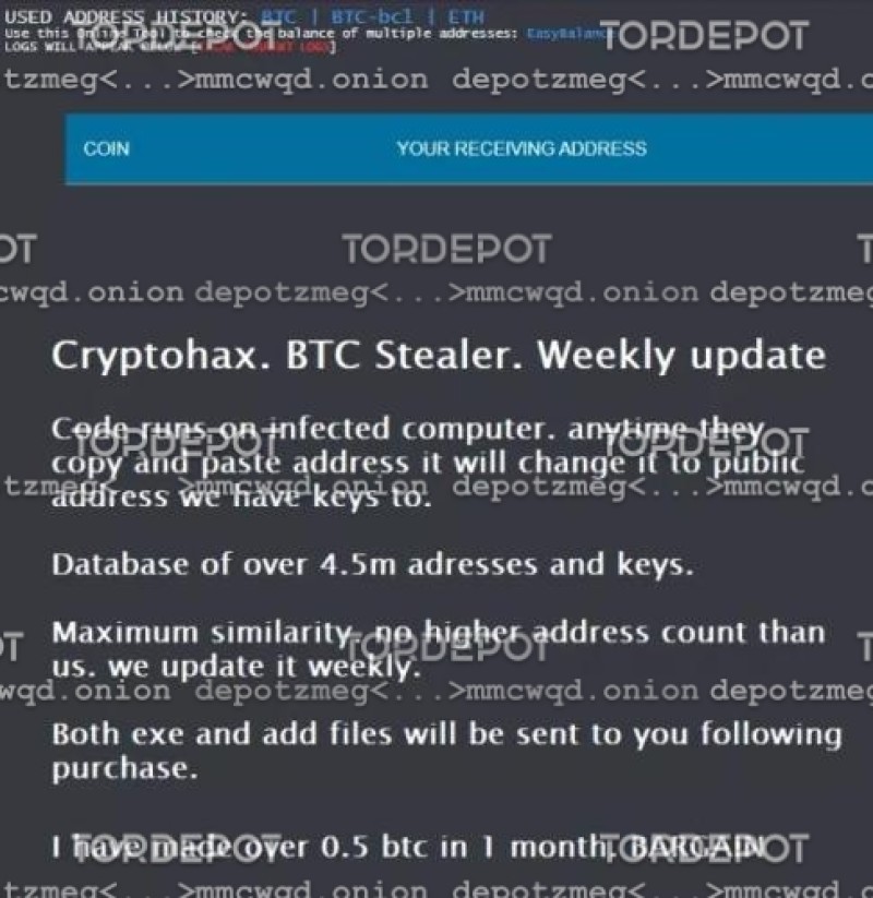 ***PREMIER BITCOIN STEALER - SIMILARITY CODE 3 DAY Updates. 5m+ ADDRESSES***