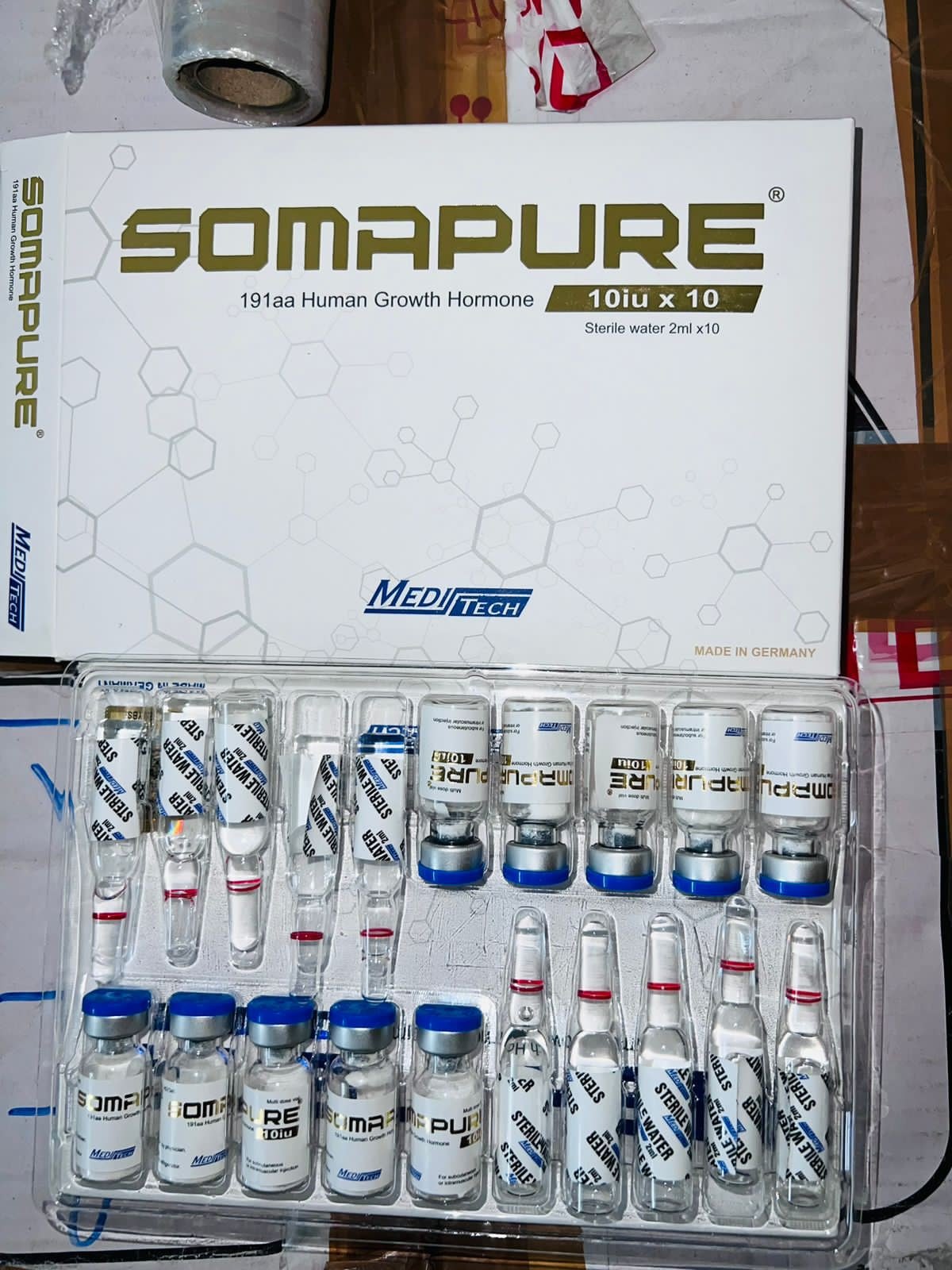 Buy SOMAPURE(HGH) - 10 vials