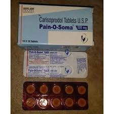 Buy Pain O Soma 500 mg | Carisoprodol | No Prescription Needed - 100 pills