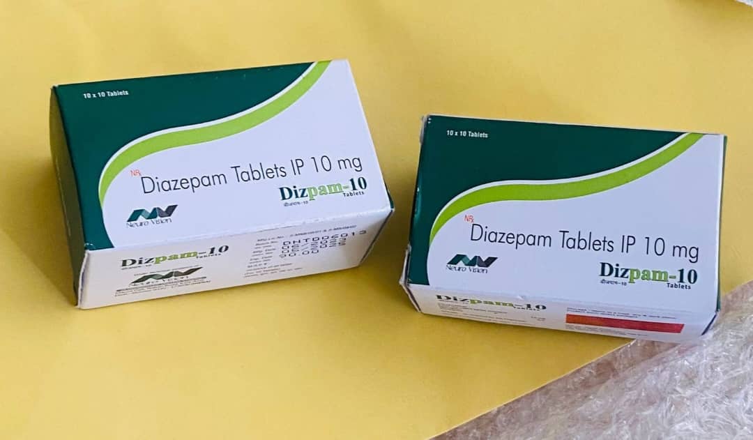 Diazepam 10mg - 100 tabs