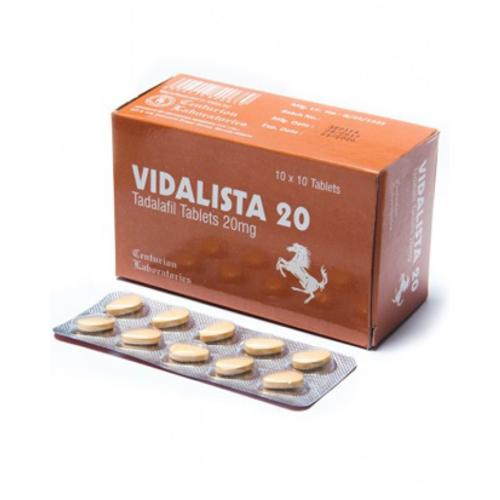 Eu- Cialis (tadalafil) vidalista 20mg 30-500 tabs