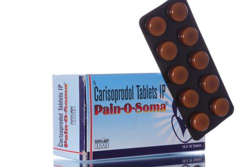 Eu- Carisoprodol Pain O Soma 500mg 50-200 tabs