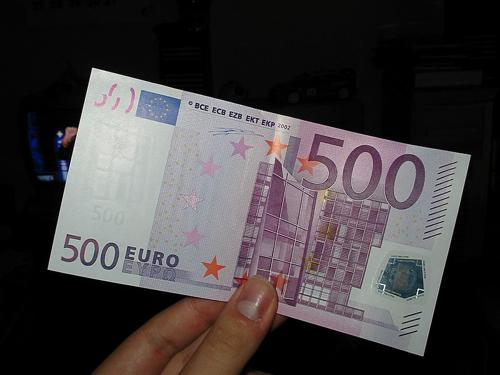 HQ Fake Counterfeit 500 EURO Note Bill