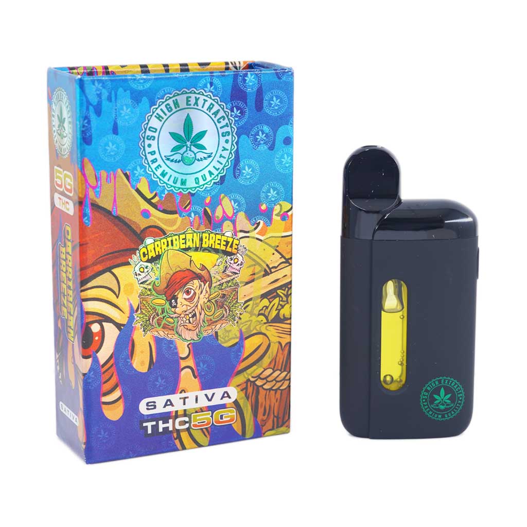 So High Extracts 5G Disposable Pen – Caribbean Breeze (SATIVA)