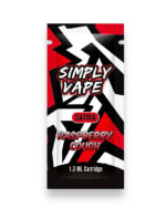 Simply Vapes – THC Cartridge – Raspberry Cough – 1ML