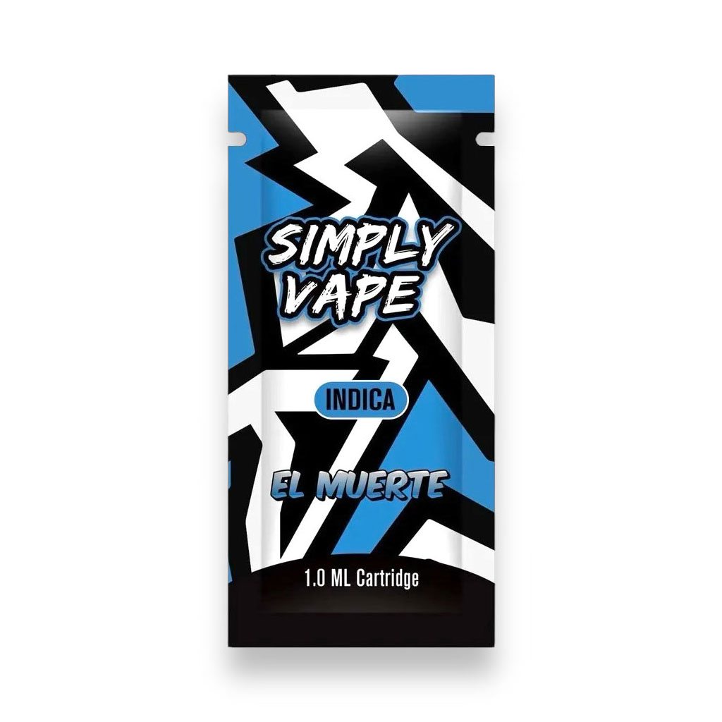 Simply Vapes – THC Cartridge – El Muerte – 1ML