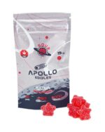Apollo Edibles – Sour Strawberry Shooting Stars 3000mg THC Sativa