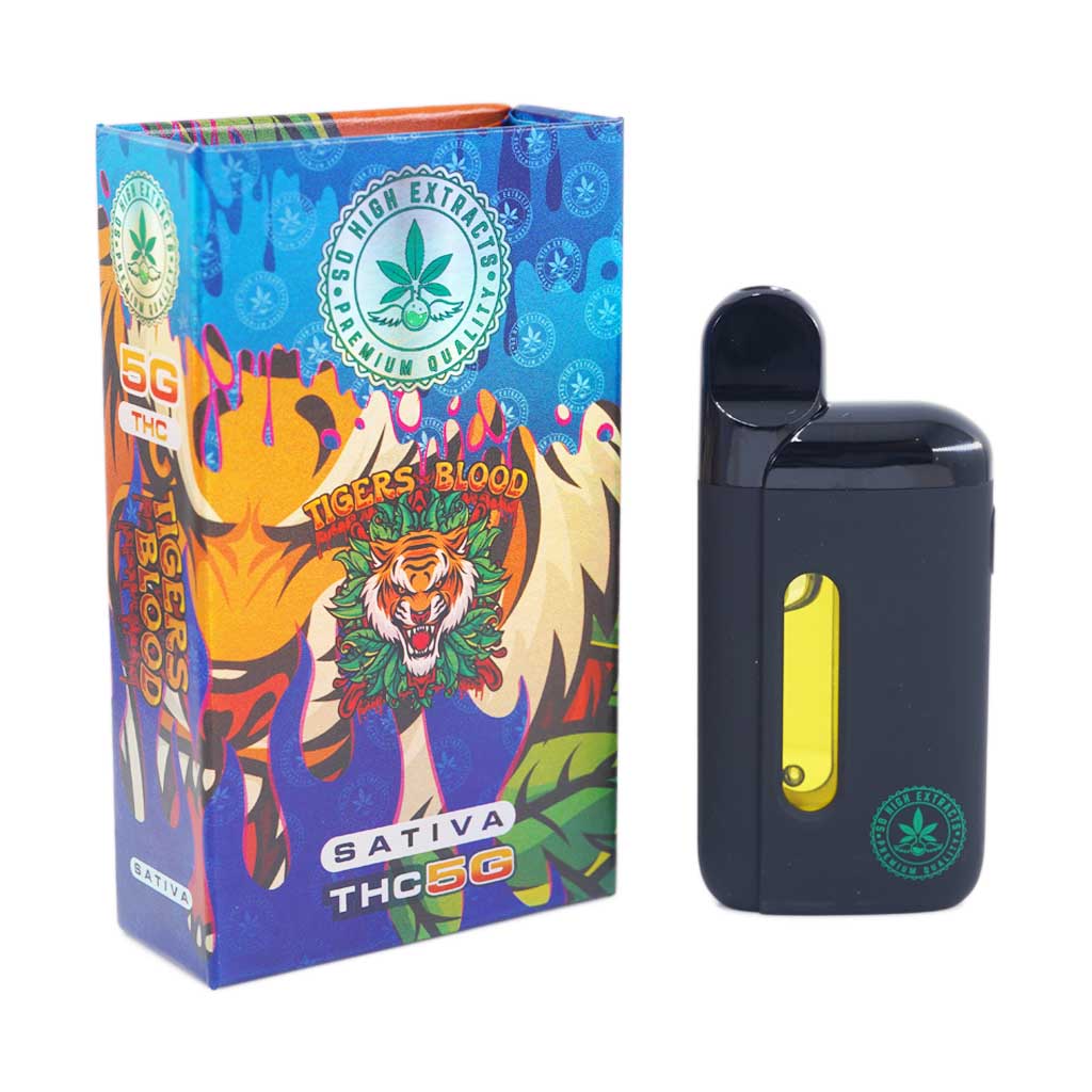 So High Extracts Disposable Pen – Tiger Blood 5ML (SATIVA)
