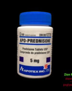 APOTEX – PREDNISONE 5MG (ANTI-INFLAMMATORY) - 100 TABLETS
