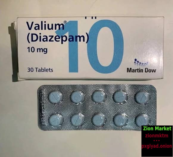 Valium 10mg (Diazepam) – 30 pills