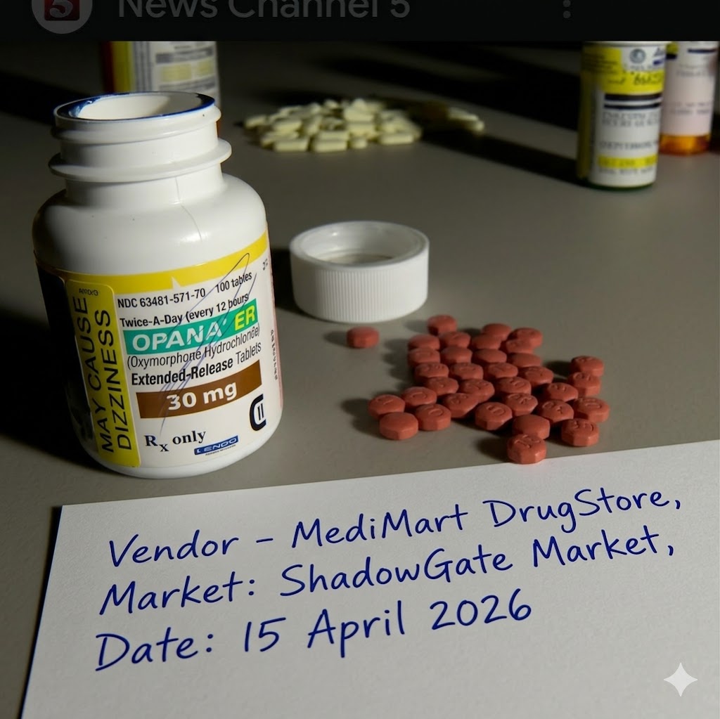 Buy Opana Online 30Mg 100 Pills